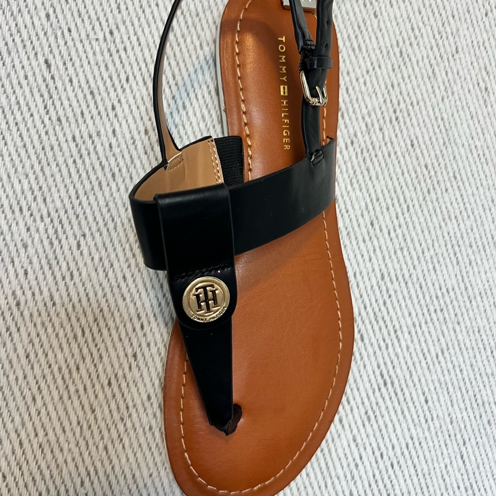 Tommy Hilfiger Black women sandals